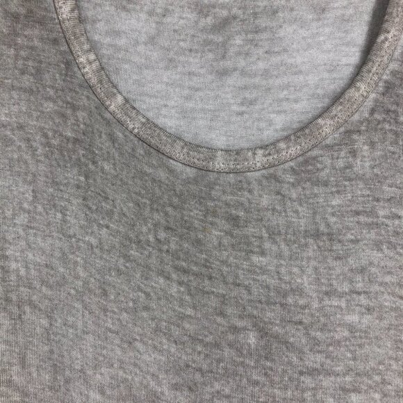 Boutique Taupe Lace Tiered Ruffle  Flowy Round neck Long Sleeve Tunic Dress - Picture 8 of 16